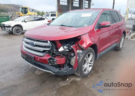 2016 Ford Edge Titanium из США, поврежденный, VIN 2FMPK4K92GBC57614